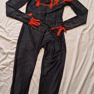 Black and Red Spider Man Bodysuit